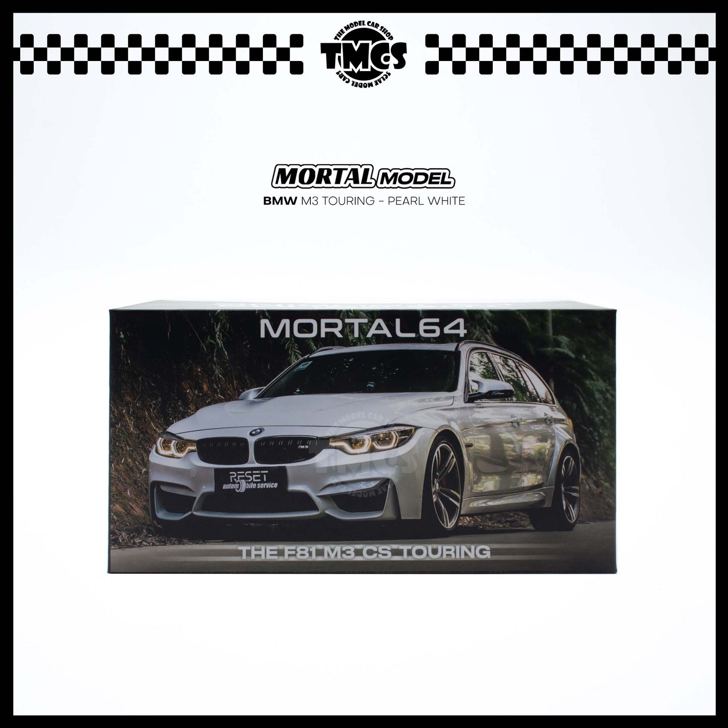 [Mortal] 1:64 BMW M3 Touring - Pearl White