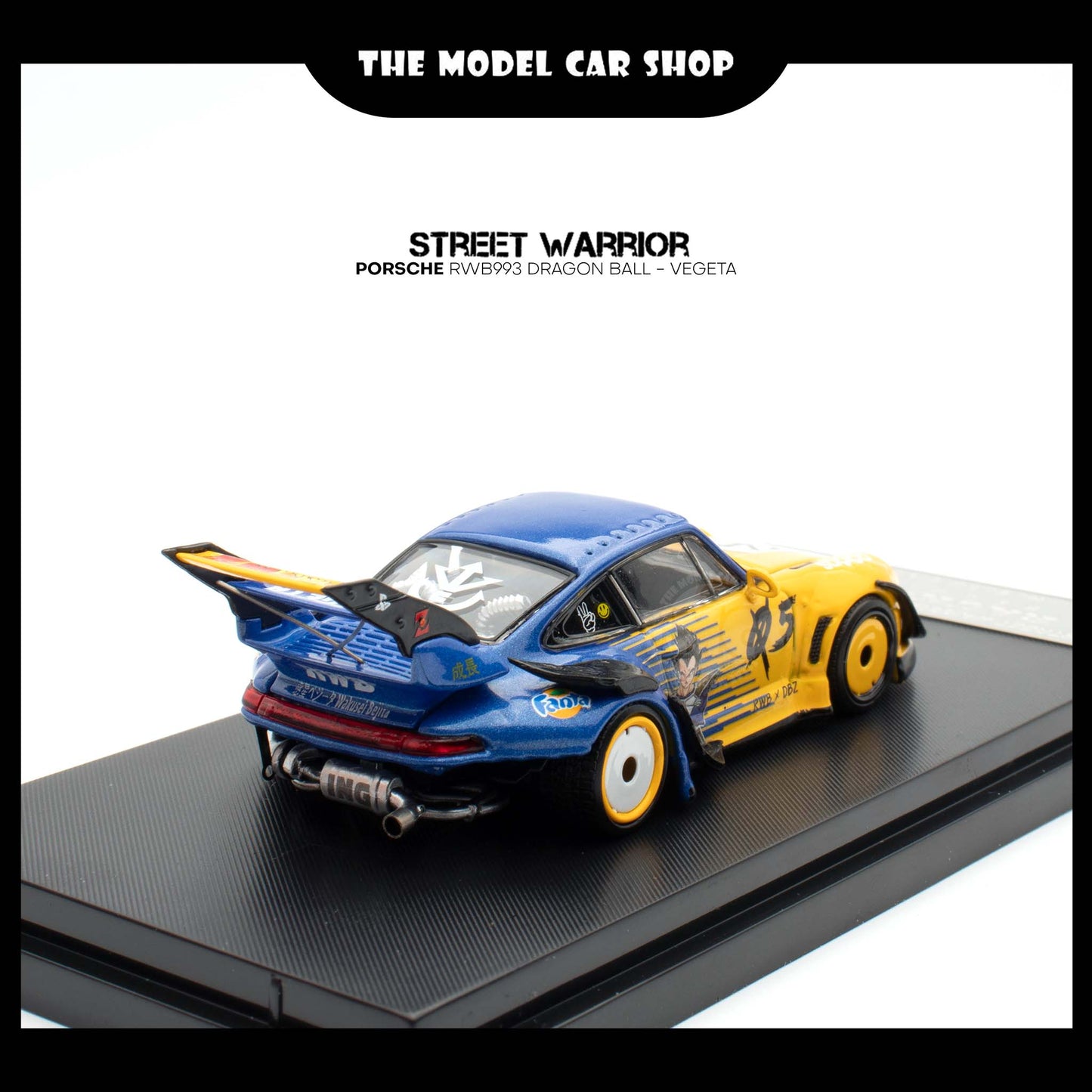 [Street Warrior] Porsche RWB993 Dragon Ball - Vegeta