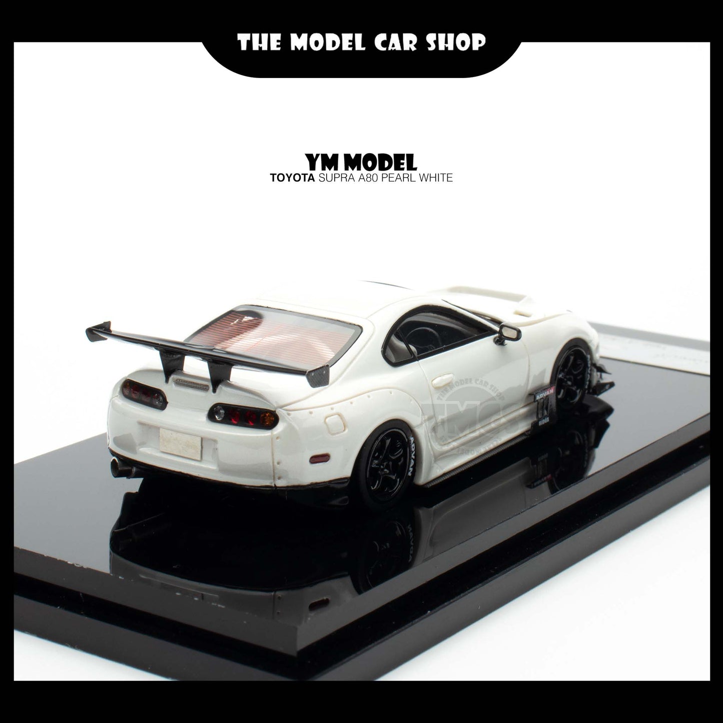 [YM Model] Toyota Supra A80 - Pearl White