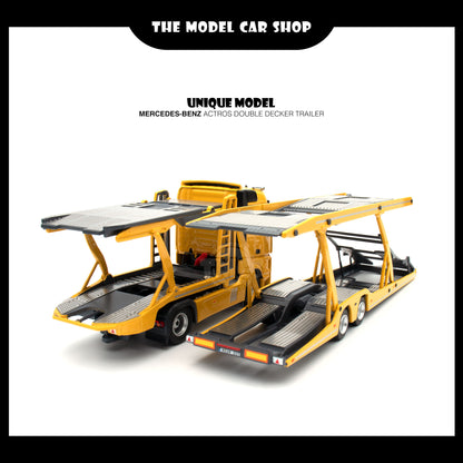 [Unique Model] Mercedes-Benz Actros Double Decker Trailer - Yellow