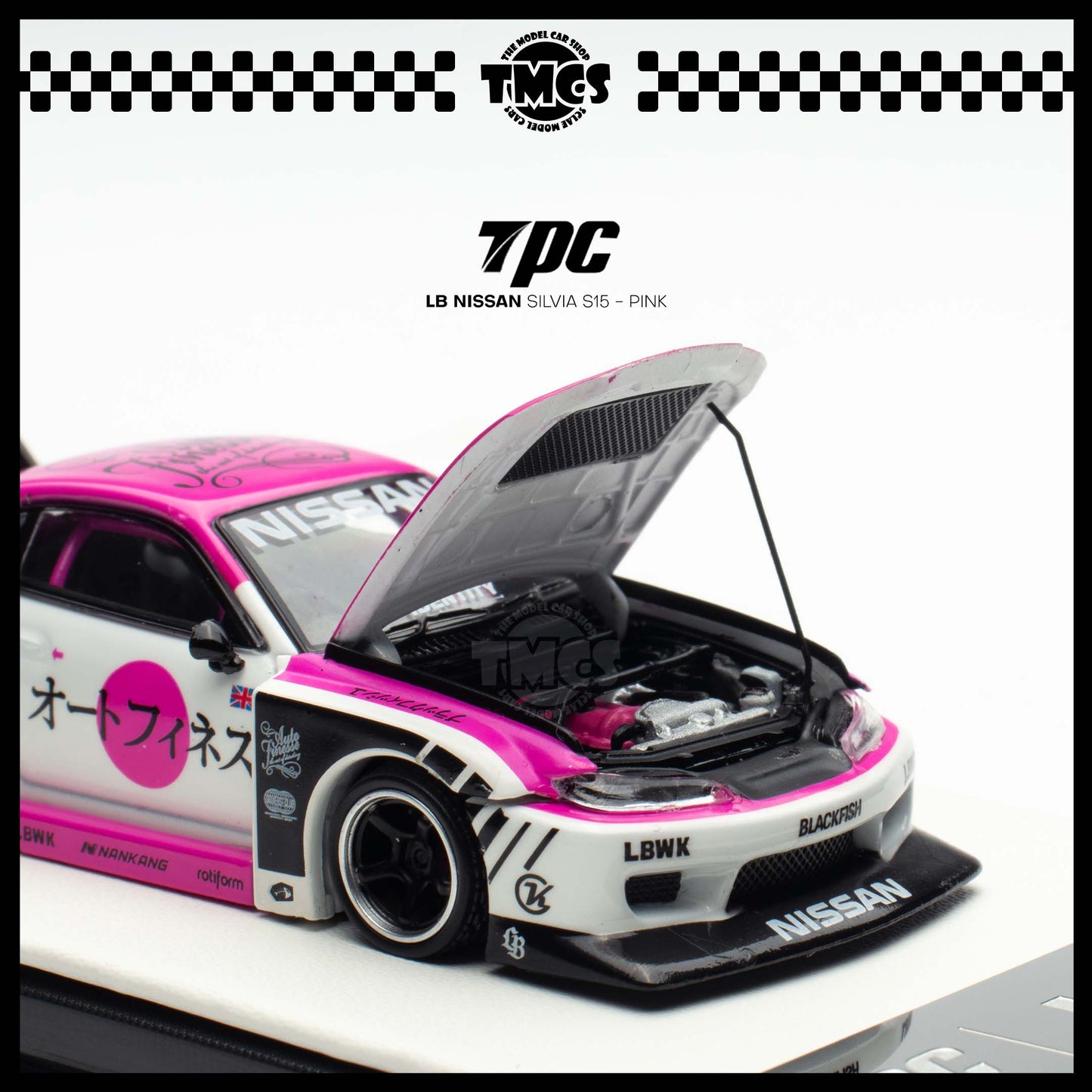 [TPC] 1:64 LB Nissan Silvia S15 - Pink