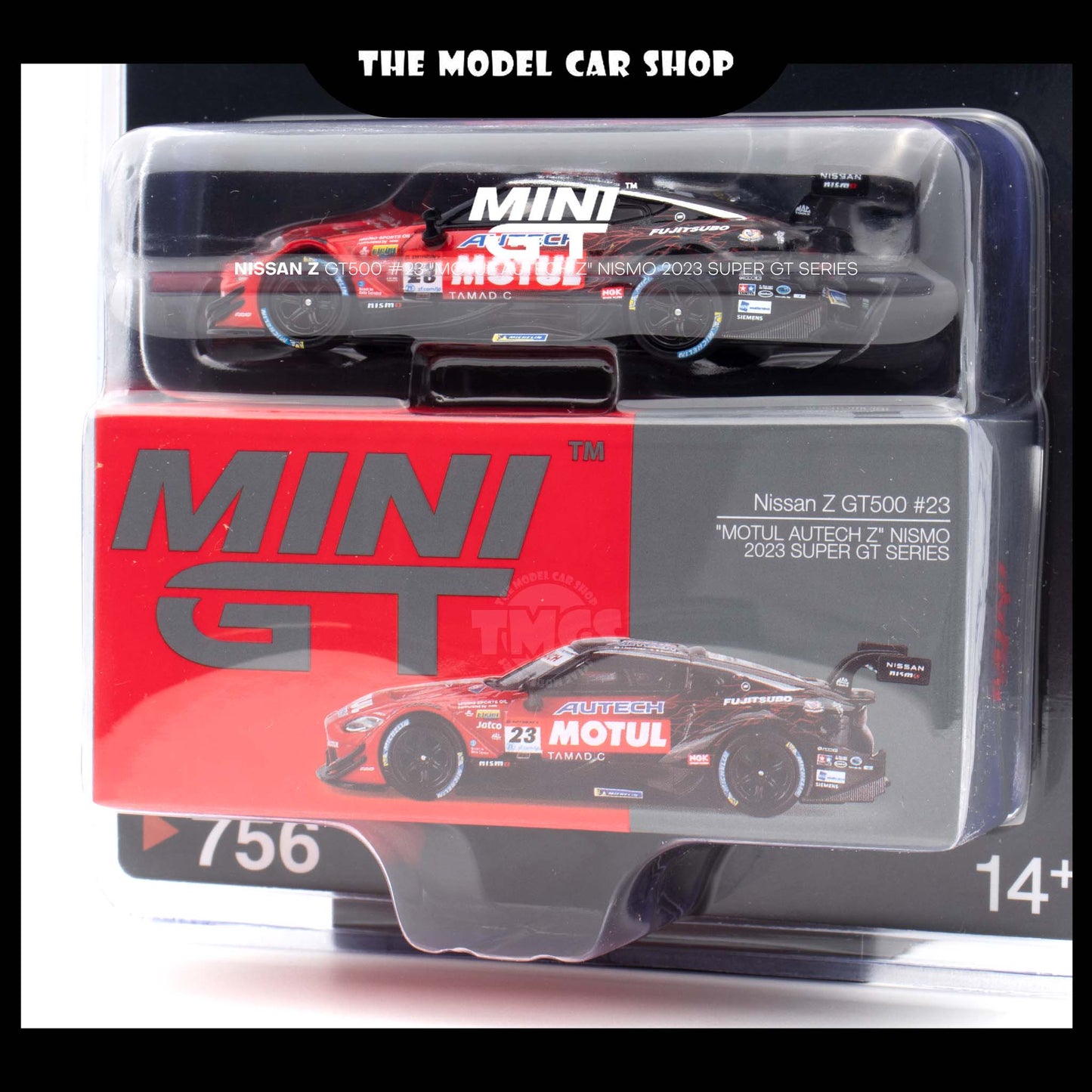 [MINI GT] Nissan Z GT500 #23 "MOTUL AUTECH Z" NISMO 2023 Super Gt Series