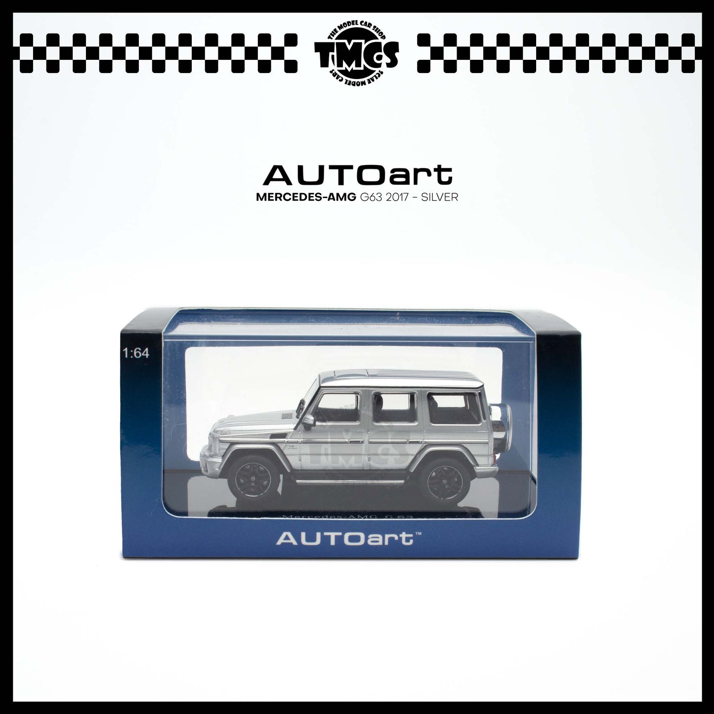 [Auto Art] Mercedes-AMG G63 2017 - Silver