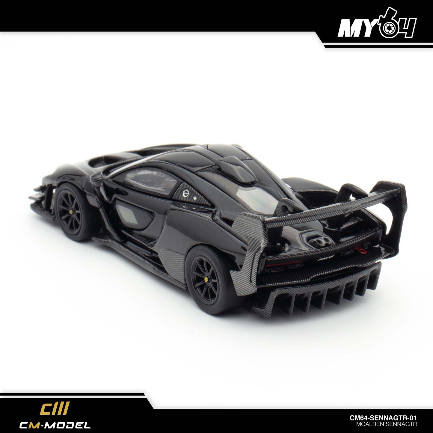 [CM Model] McLaren SennaGTR - Black