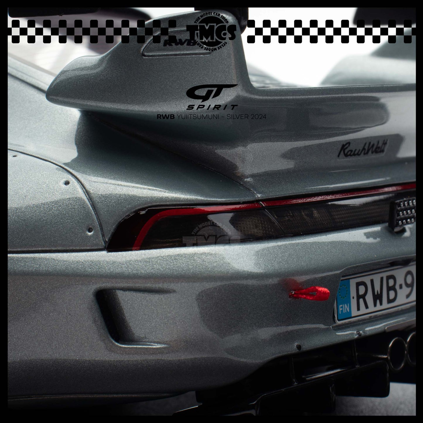 [GT Spirit] 1:18 RWB Yuiitsumuni - Silver 2024