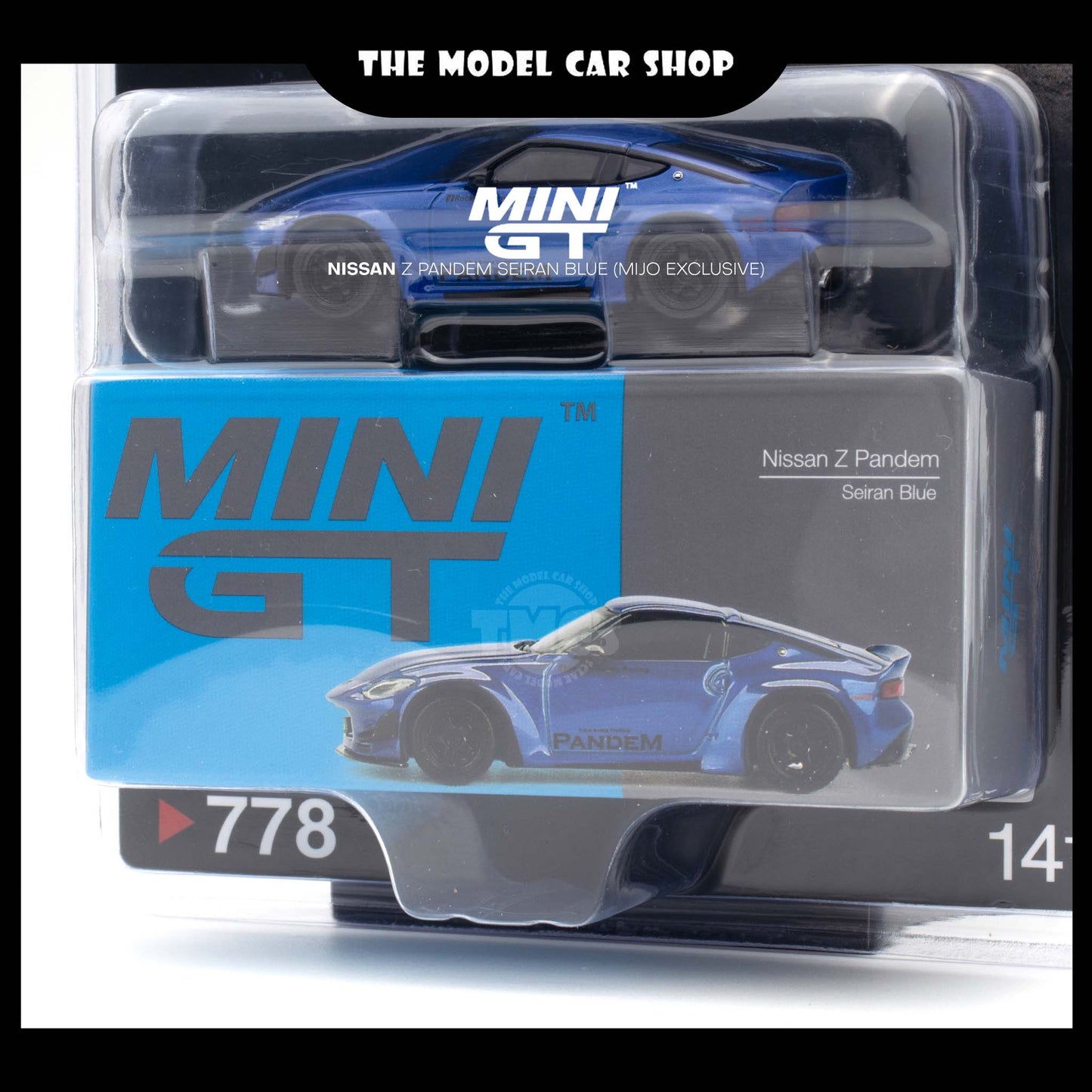 [MINI GT] Nissan Z Pandem Seiran Blue (Mijo Exclusive)