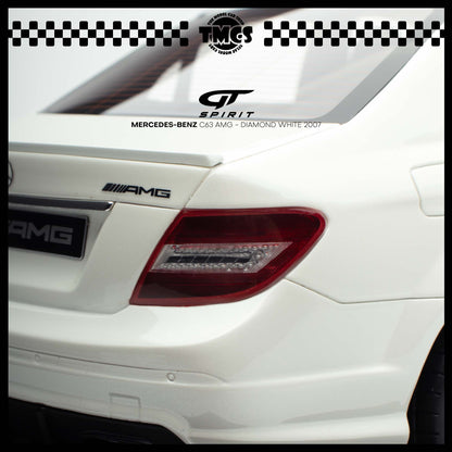[GT Spirit] 1:18 Mercedes-Benz C63 AMG - Diamond White 2007