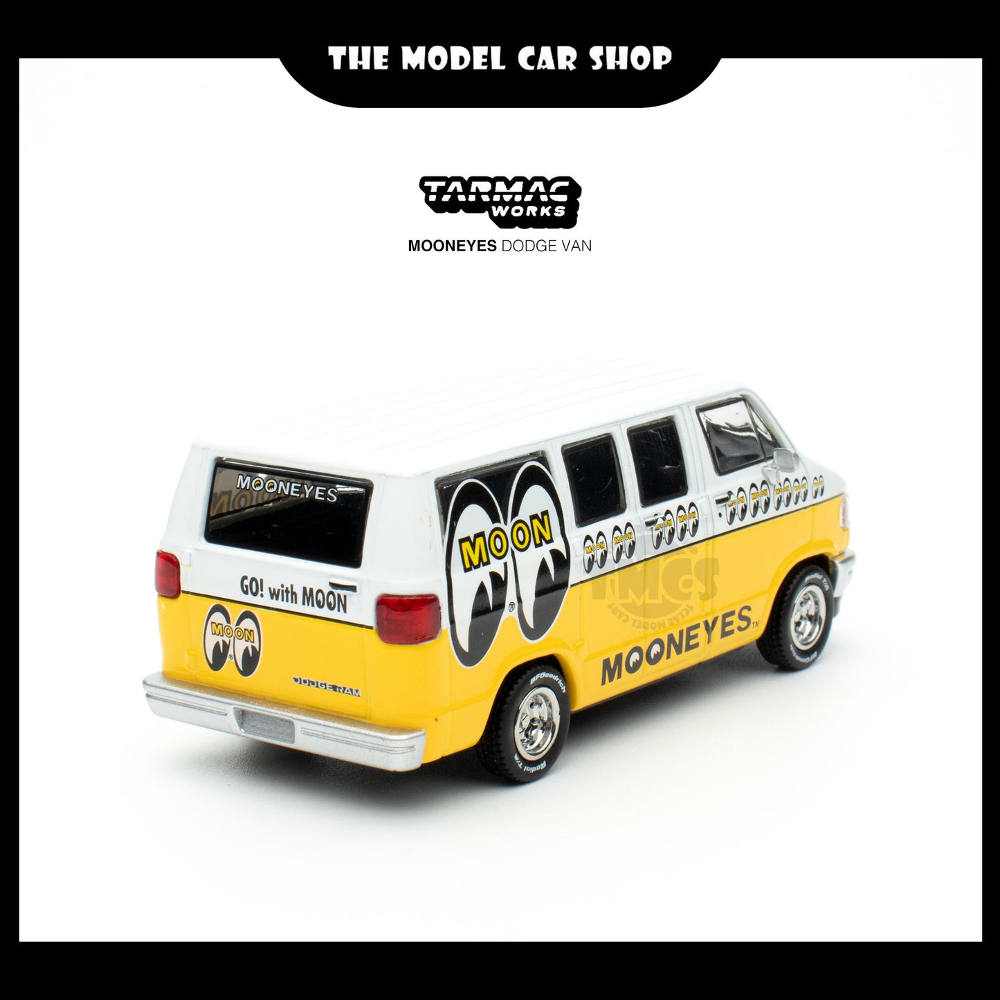 [Tarmac Works] Dodge Van - Mooneyes