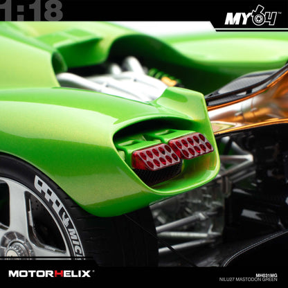 [Motorhelix] 1:18 Nilu - Mastodon Green