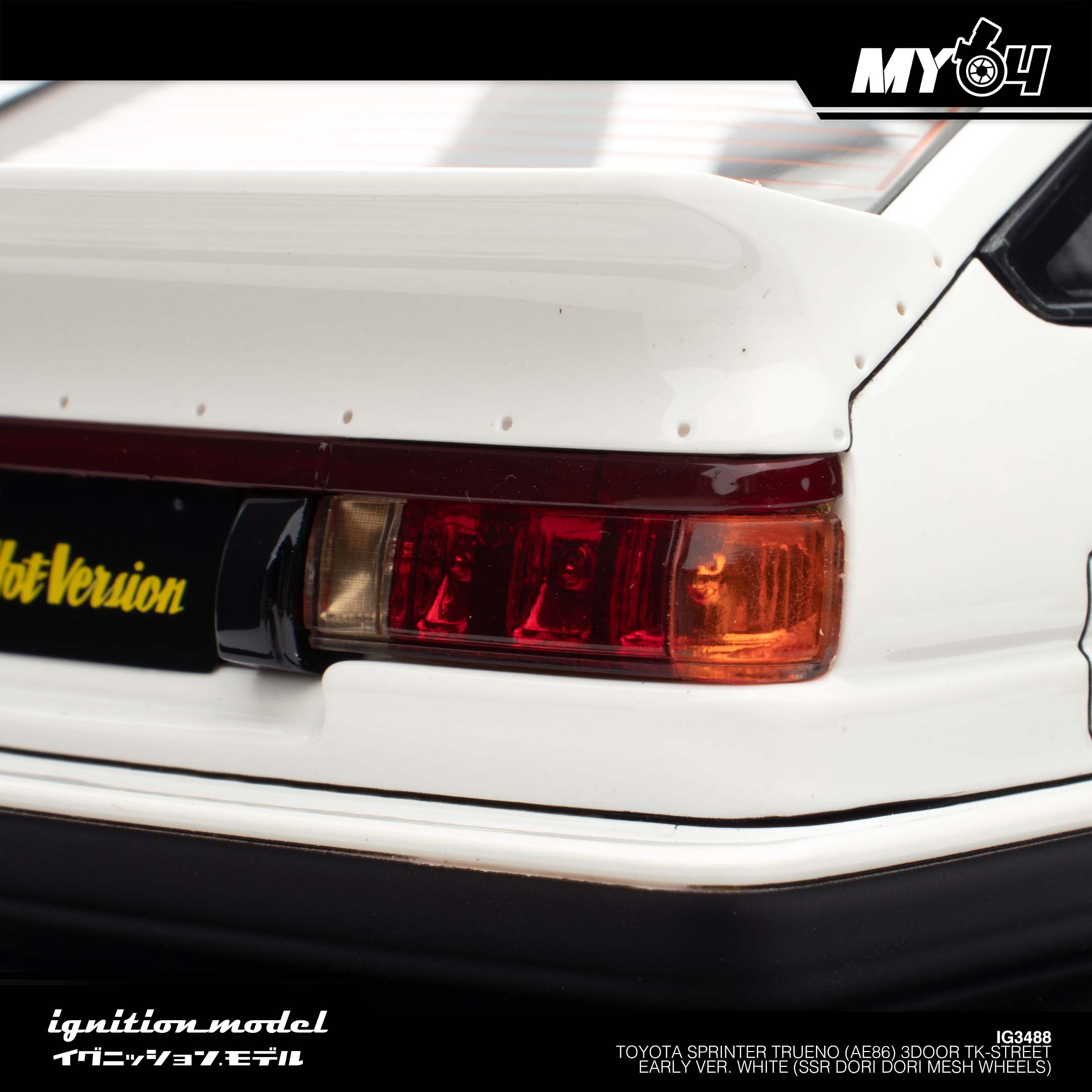 Ignition Model] Toyota Sprinter Trueno (AE86) 3Door TK-Street