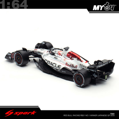 [Sparky] 1:64 Red Bull Racing RB21 No.1 Oracle Red Bull Racing- Winner Japanese GP 2025- Max Verstappen