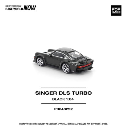 [Pop Race] 1:64 Singer DLS Turbo (Road) - Black