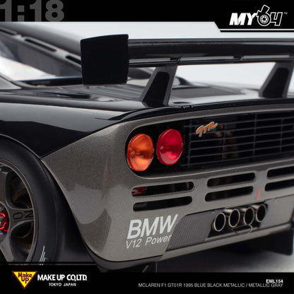 [Make Up] 1:18 Edilion Mclaren F1 GT01R 1995 - Blue Black Metallic / Metallic Gray