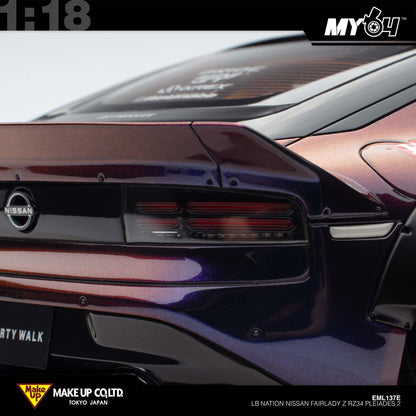 [Make Up] 1:18 Edilion LB★Nation Nissan Fairlady Z RZ34 - Pleiades 2