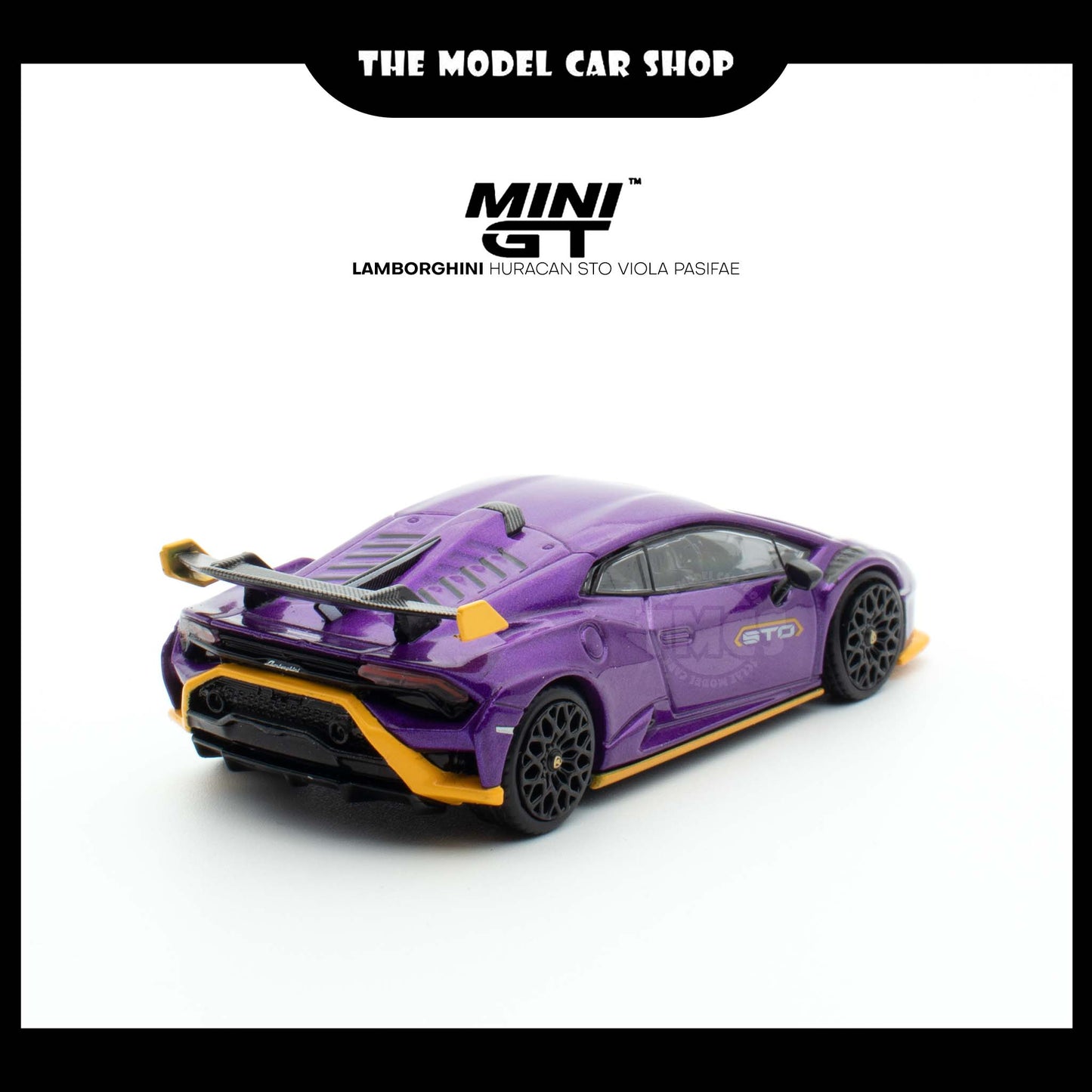 [MINI GT] Lamborghini Huracan STO Viola Pasifae