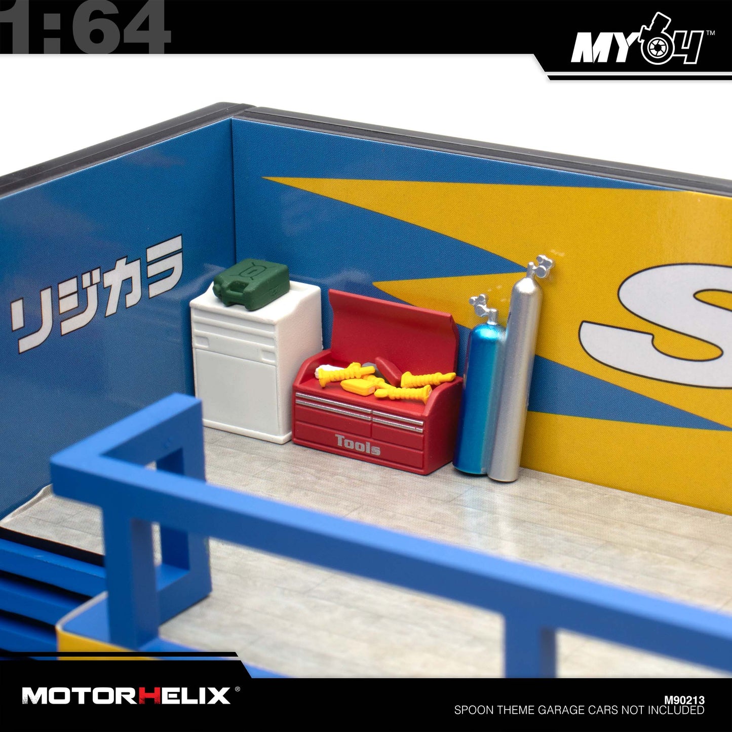 [Motorhelix] 1:64 Spoon Theme Garage