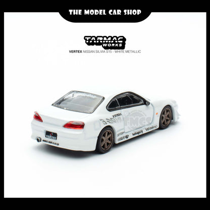 [Tarmac Works] Vertex Nissan Silvia S15 - White Metallic