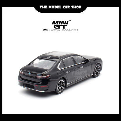 [MINI GT] BMW i7 eDrive50 - Black Sapphire