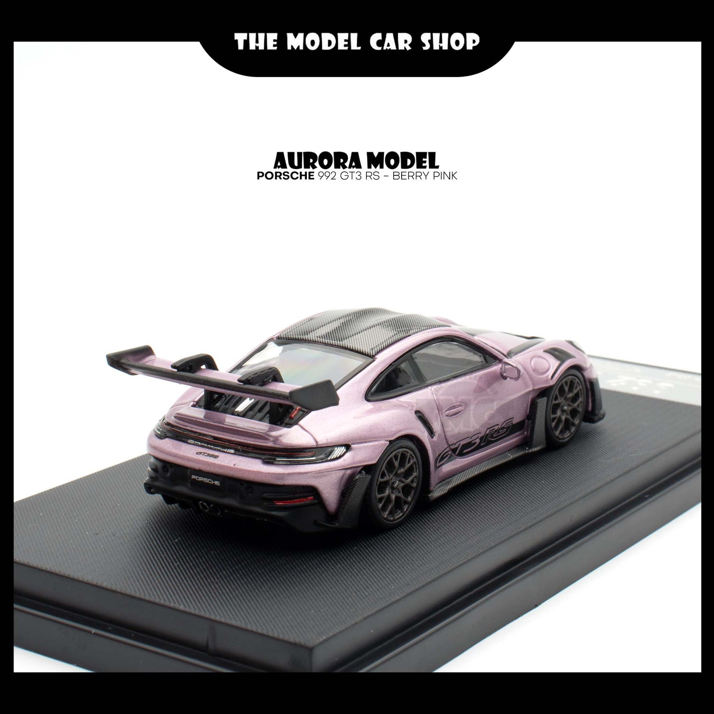 [Aurora Model] Porsche 992 GT3 RS - Berry Pink