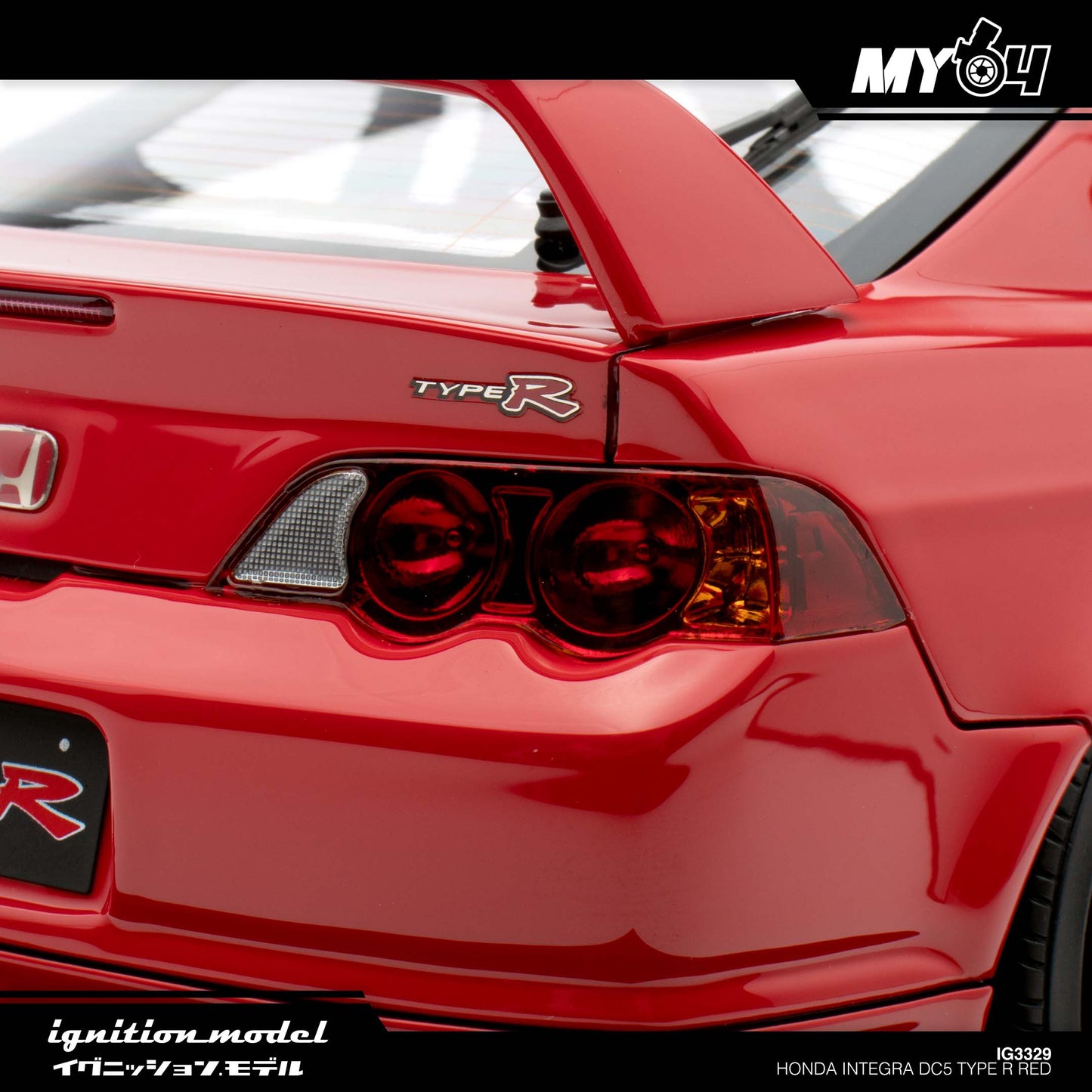 [Ignition Model] Honda INTEGRA (DC5) TYPE R - Red