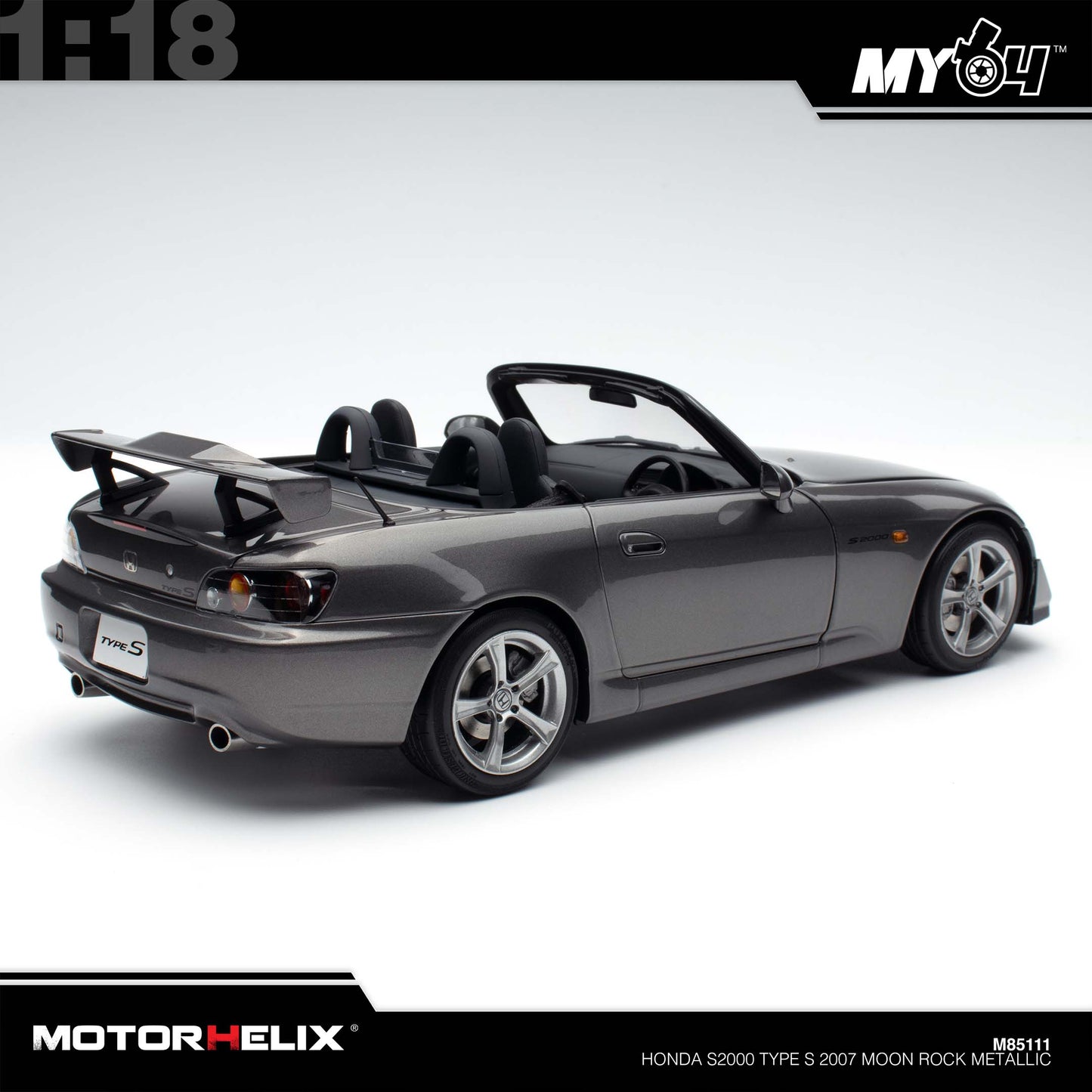 [Motorhelix] Honda S2000 Type S 2007 - Moon Rock Metallic