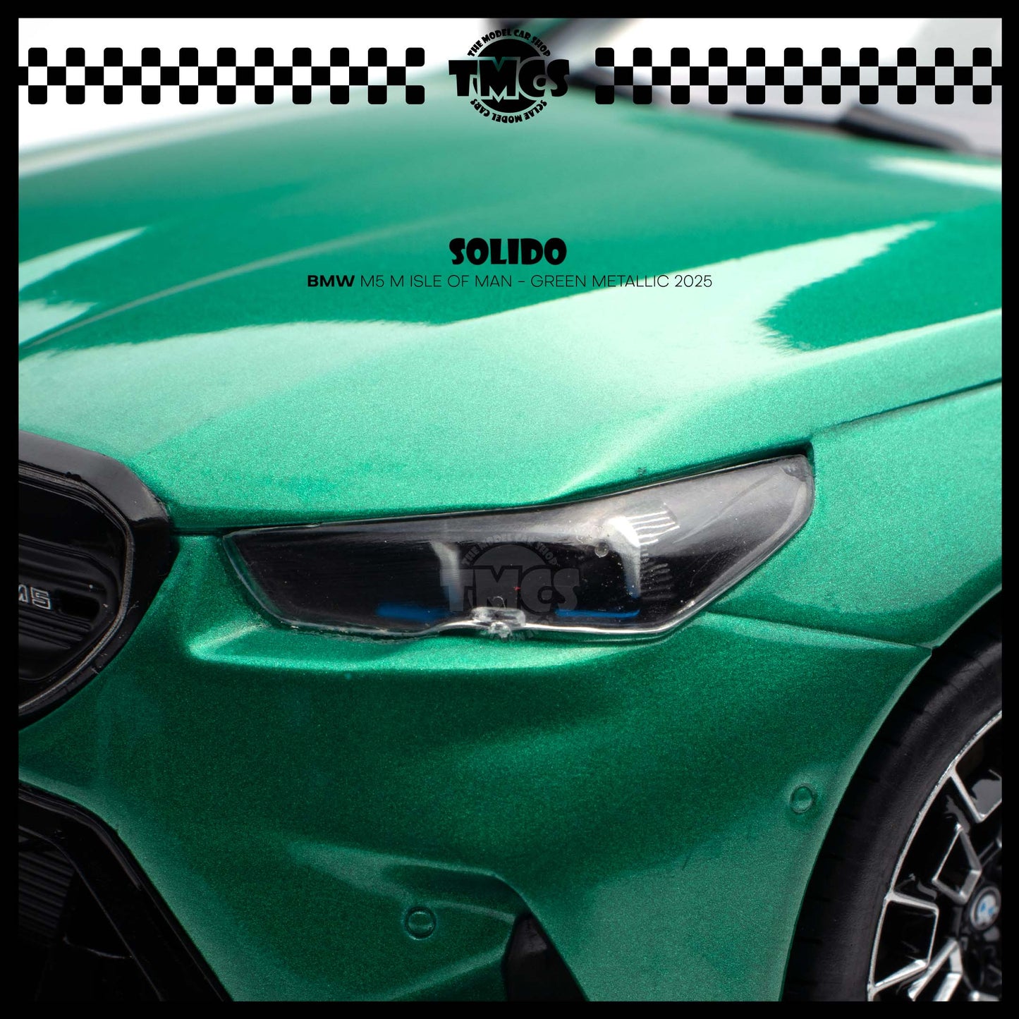 [Solido] 1:18 BMW M5 M Isle of Man - Green Metallic 2025
