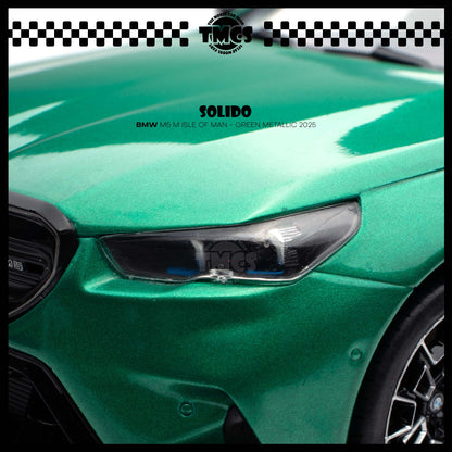 [Solido] 1:18 BMW M5 M Isle of Man - Green Metallic 2025