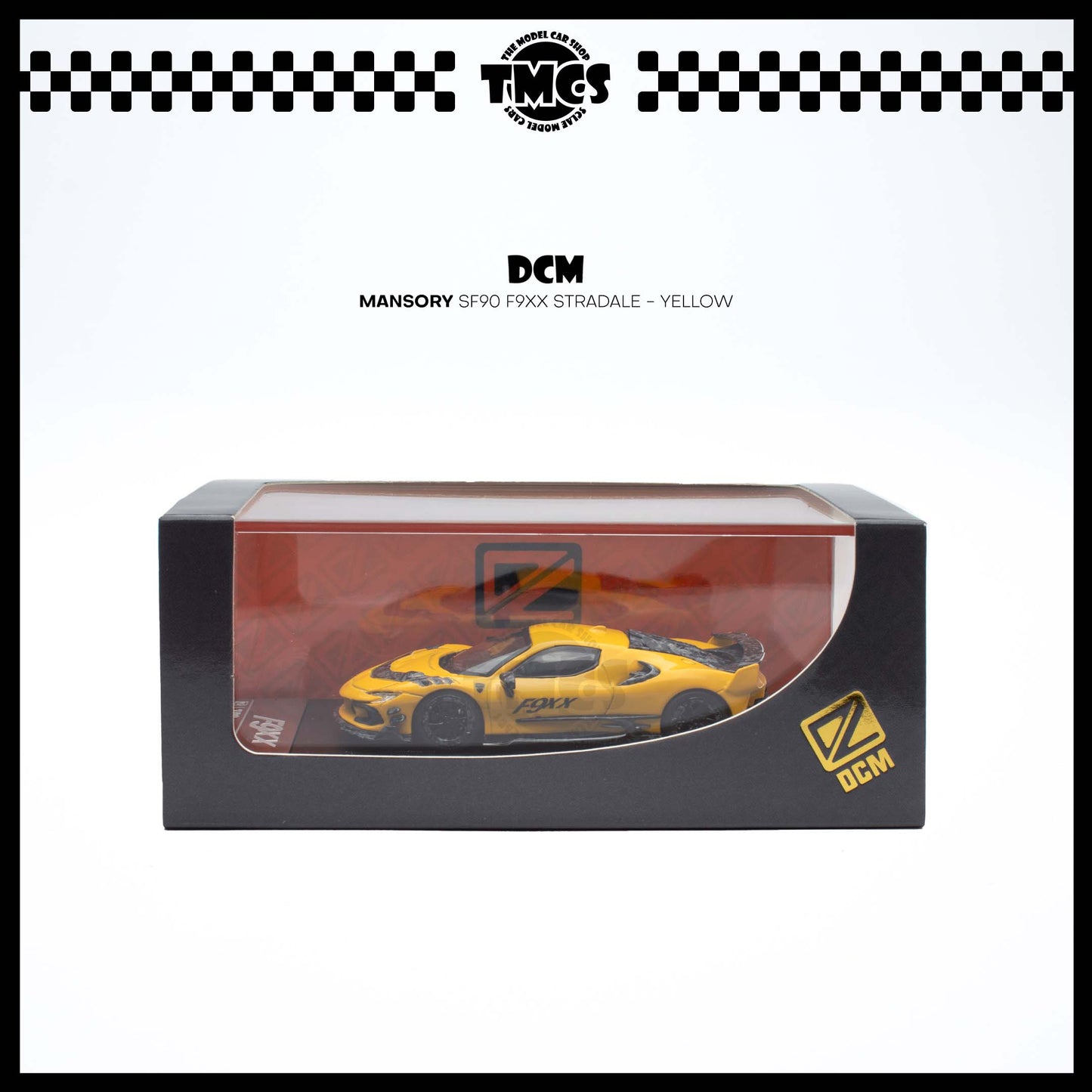 [DCM] 1:64 TPC x DCM Mansory SF90 F9XX Stadale - Yellow