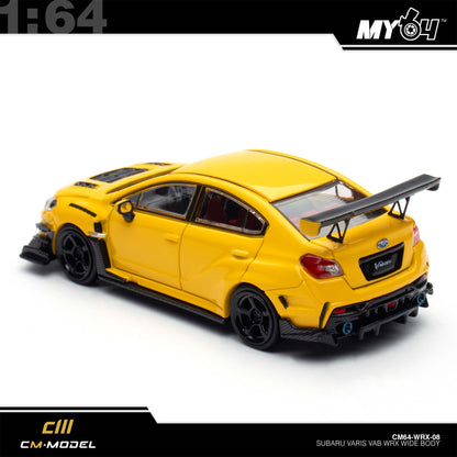 [CM Model] 1:64 Subaru WRX Varis WideBody 2.0 - Yellow