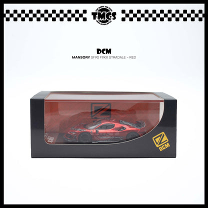 [DCM] 1:64 TPC x DCM Mansory SF90 F9XX Stadale - Red