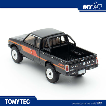 [TLVN] Datsun Truck 4WD King Cad AD - Black