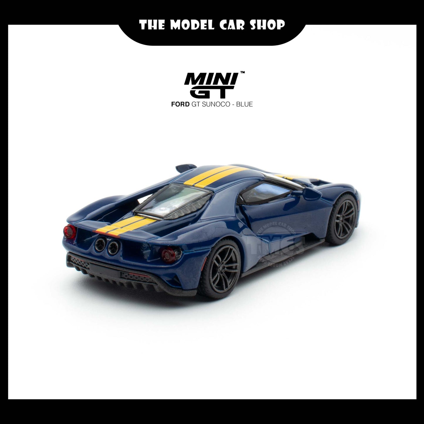 [Mini GT]  Ford GT Sunoco - Blue