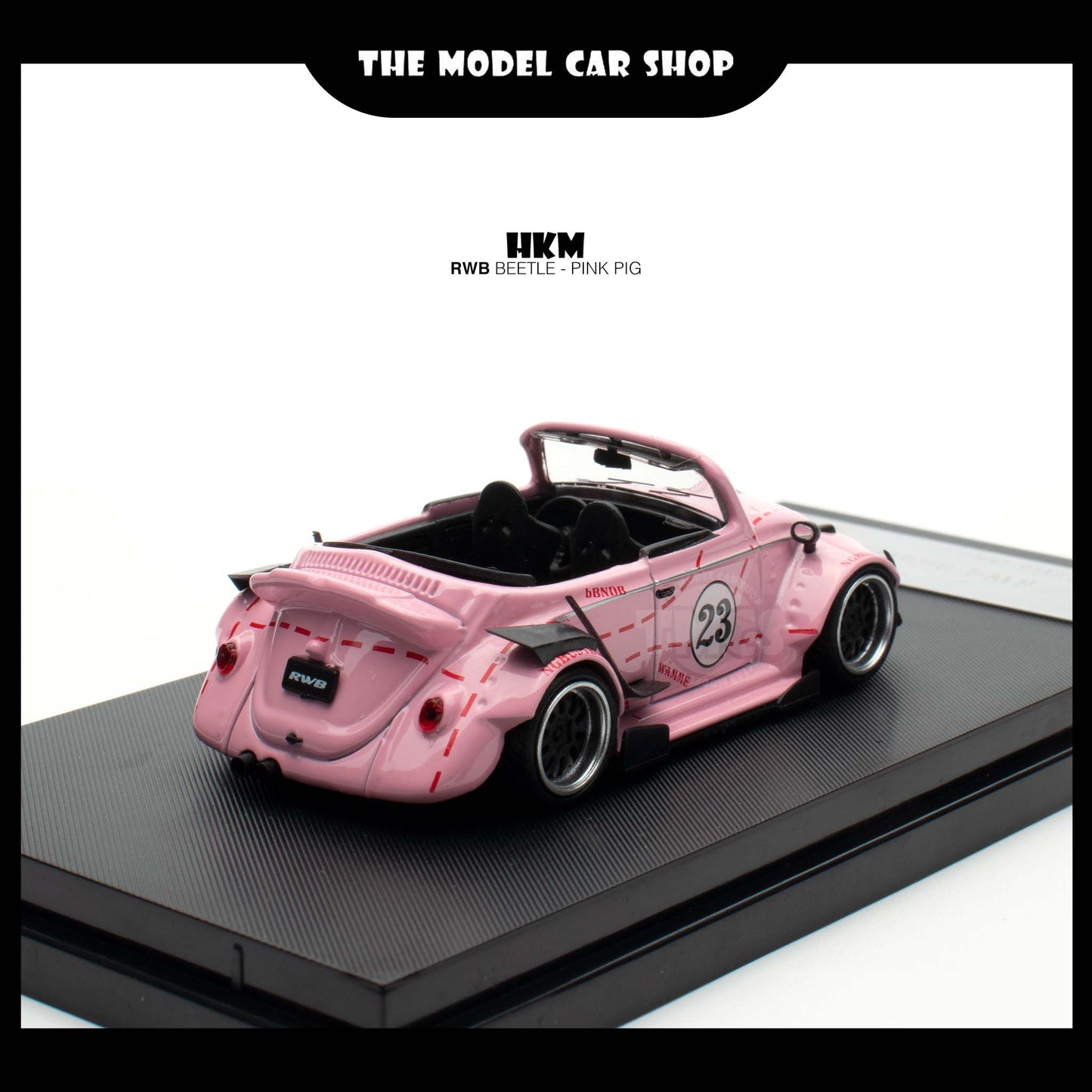 [HKM] RWB Beetle - Pink Pig