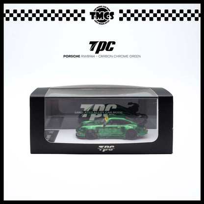 [TPC] 1:64 Porsche RWB964 - Carbon Chrome Green