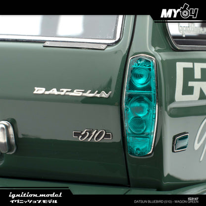 [Ignition Model] Datsun Bluebird (510) Wagon Green