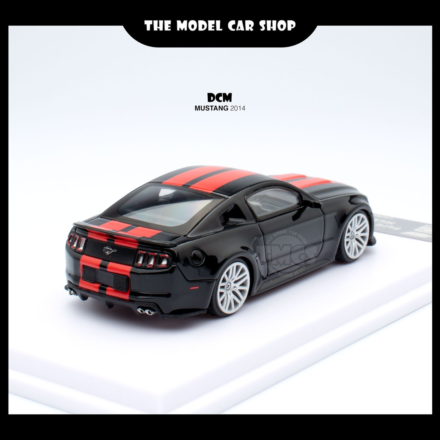 [DCM] 2014 Mustang GT - Black With Red Stripe