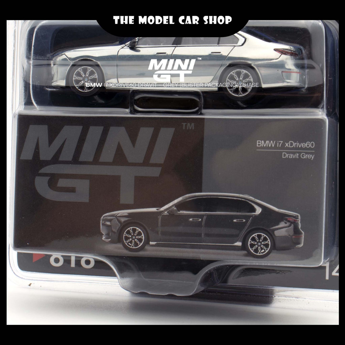 [MINI GT] BMW i7 xDrive60 Dravit - Grey