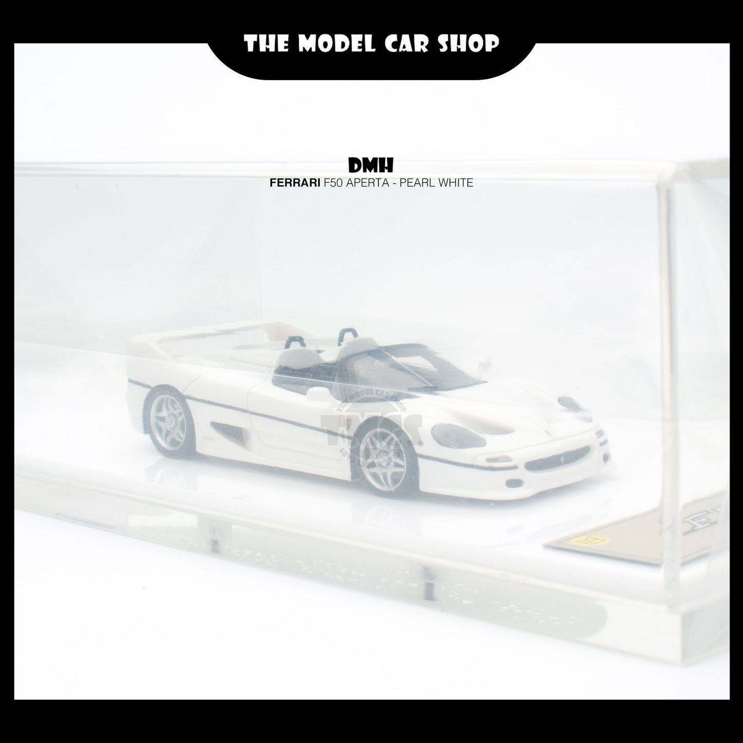 [DMH] Ferrari F50 Aperta - Pearl White