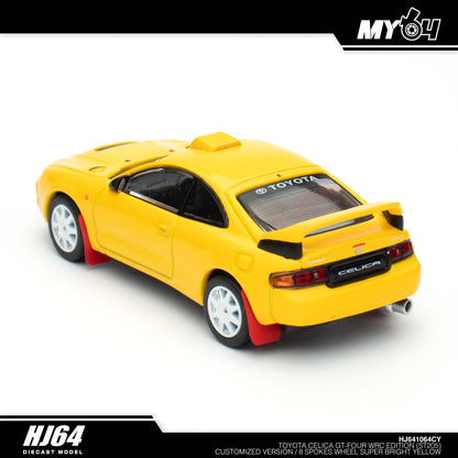 [Hobby Japan] Toyota CELICA GT-FOUR WRC Edition (ST205) Customized Version / 8 Spokes Wheel - Super Bright Yellow