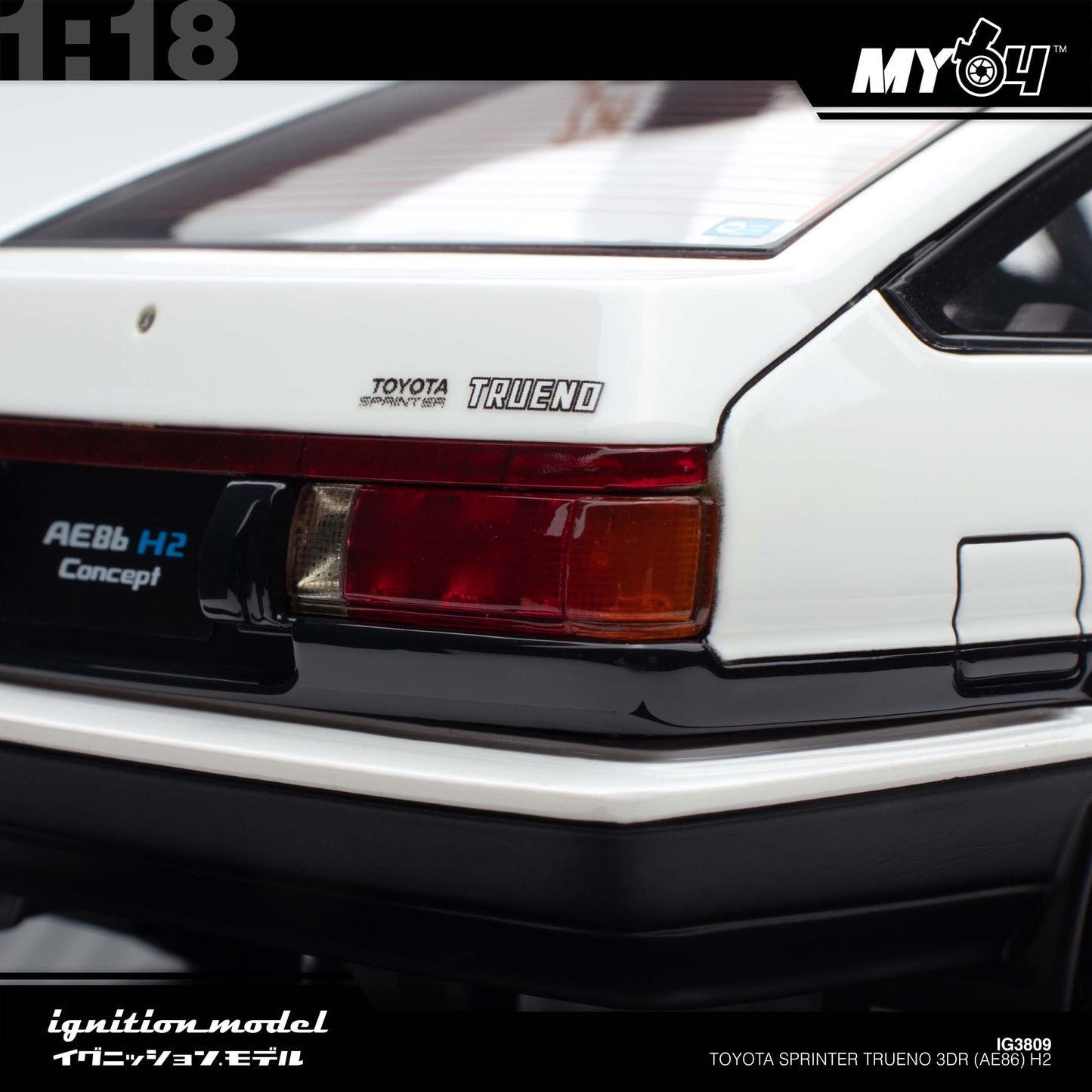 [Ignition Model] 1:18 Toyota Sprinter Trueno 3Dr (AE86) H2