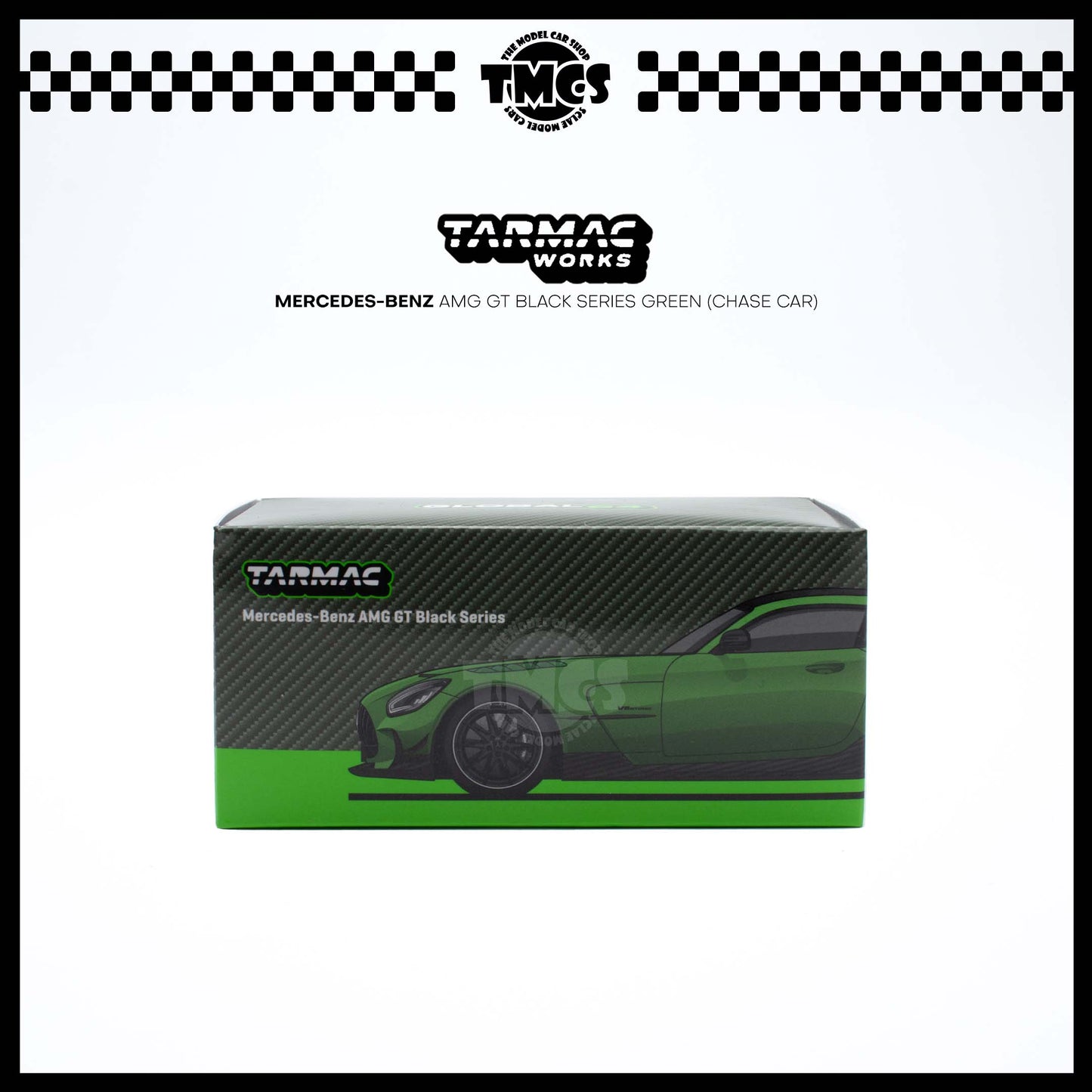 [Tarmac Works] 1:64 Mercedes-Benz AMG GT Black Series Green (Chase Car)