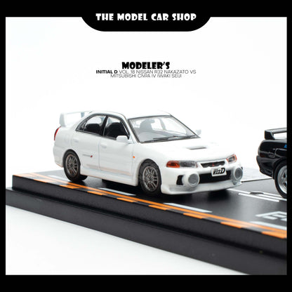 [Modeler's] Initial D Vol. 18 Nissan R32 Nakazato VS Mitsubishi CN9A IV Iwaki Seiji