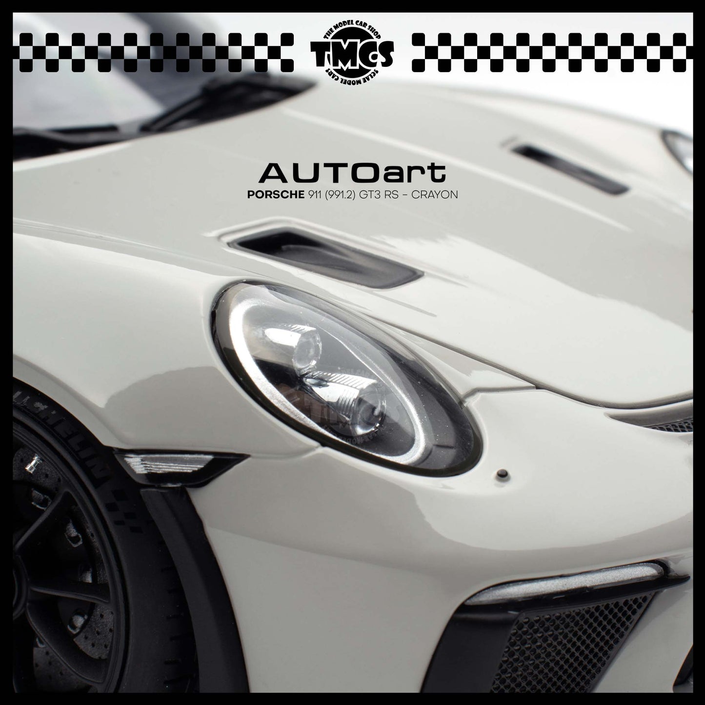 [Auto Art] 1:18 Porsche 911 (991.2) GT3 RS - Crayon