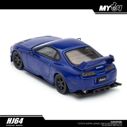 [Hobby Japan] Toyota SUPRA (JZA80) JDM CUSTOMIZED VERSION - Blue Mica Metallic