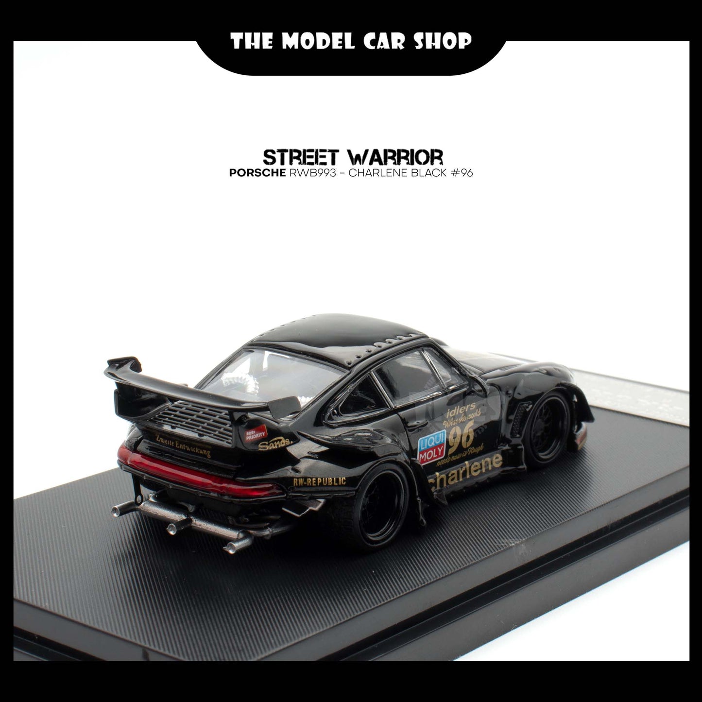 [Street Warrior] Porsche RWB993 - Charlene Black #96