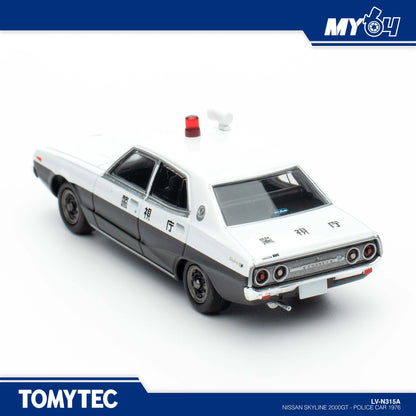 [TOMYTEC] Nissan Skyline 2000GT - Police Car 1976