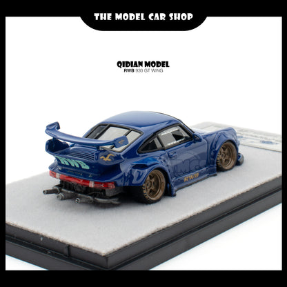 [Qi Dian] Resin RWB 930 GT Wing - Blue