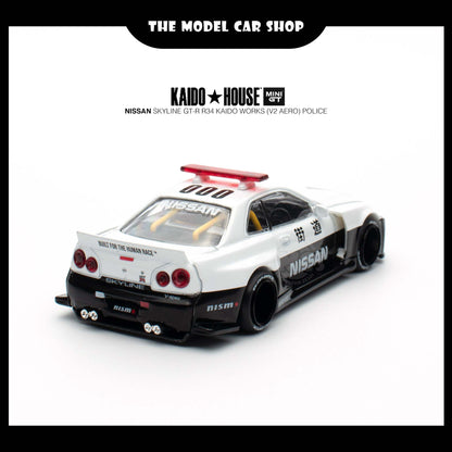 [Kaido House] Nissan Skyline GT-R R34 Kaido Works (V2 Aero) Police