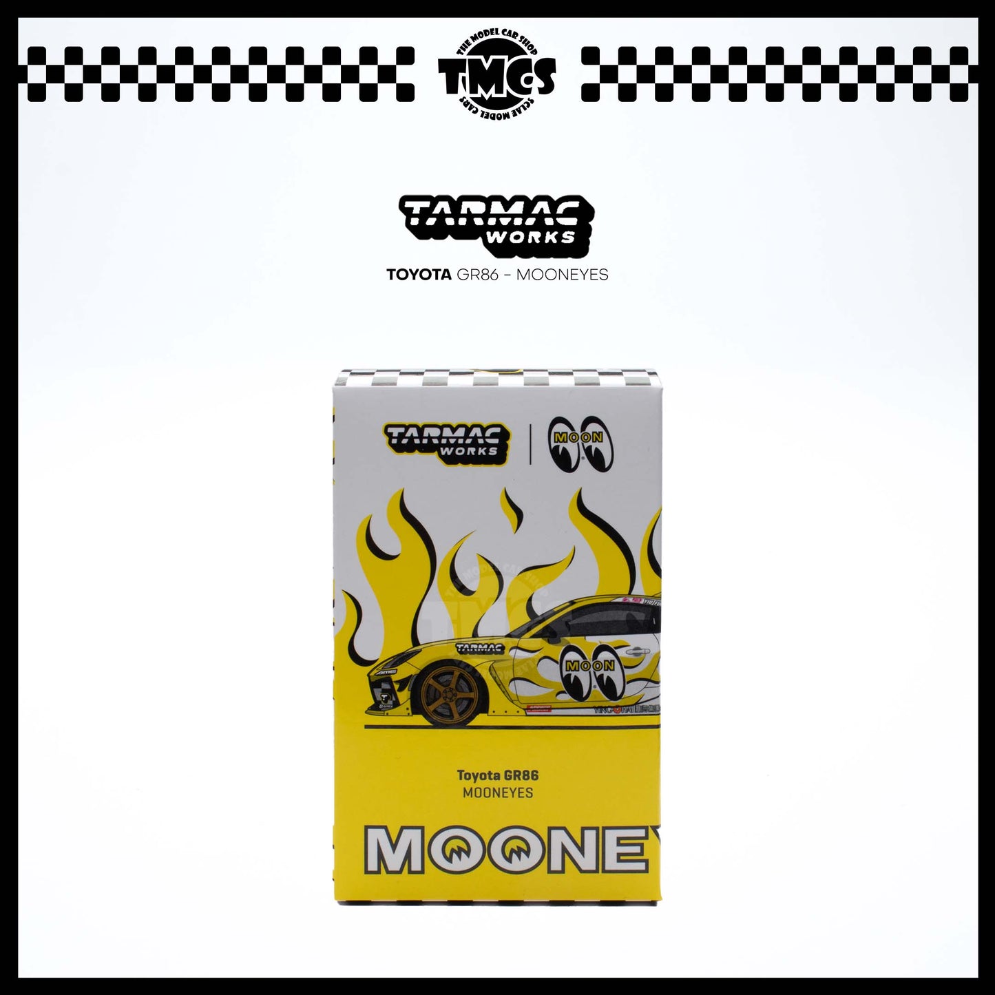 [Tarmac Works] 1:64 Toyota GR86 - Mooneyes