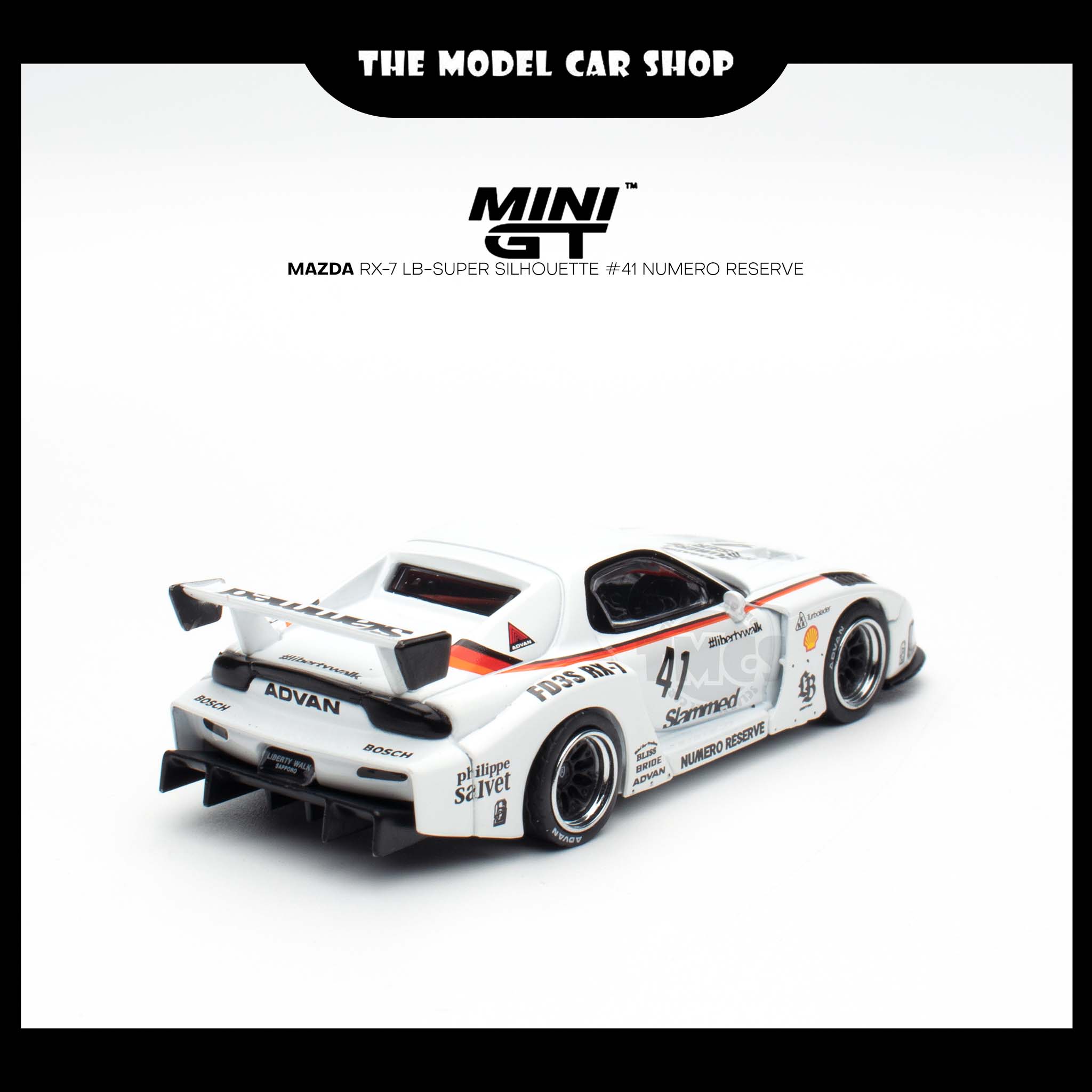 MINI GT] Mazda RX-7 LB-Super Silhouette #41 Numero Reserve | The